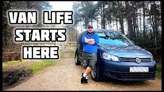 I Bought Van | VW Caddy Conversion Starts Here