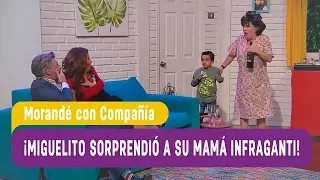 ¡Miguelito sorprendió a su mamá infraganti! - Morandé con Compañía 2018