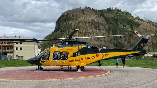 Decollo Volpe 505 (AW169) Guardia di Finanza