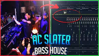 How To AC Slater Style Bass House Drop From Scratch [FL Studio Tutorial]