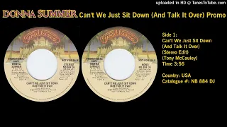 Donna Summer - Can't We Just Sit Down (Stereo Edit)