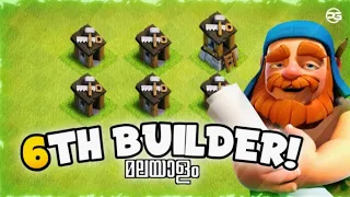 6th Builder and Resources in Clash of Clans