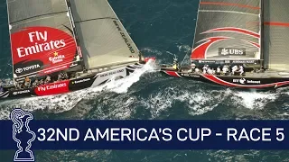 32nd America's Cup Race 5 SUI vs. NZL | AMERICA'S CUP