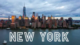 New York - Copyright Free Drone Video in 4K