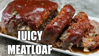 How To make JUICY Meatloaf| Easy Meatloaf Recipe