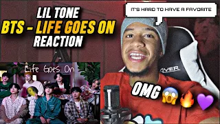 INSTANT REPLAY🔥😱 BTS (방탄소년단) 'Life Goes On' Official MV | Lil Tone Bts Reaction