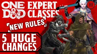 5 HUGE Changes In One D&D Expert Classes! Playtest Update #shorts