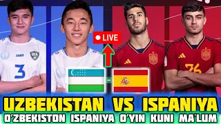 🇺🇿OʻZBEKISTON vs ISPANIYA🇪🇸 • OʻZBEKISTON ISPANIYA OʻYINI MA'LUM BOʻLDI! HOKIM BUVA NIMALAR DEDI?