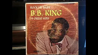 The Original B.B. King Released LP-Rock Me Baby...Rock Me Baby-Sweet Sixteen (Parts 1 & 2)-Vinyl.