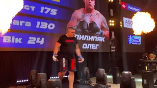 Стронгмен в ММА: Пилипяк vs Підкович | WWFC 17 Lviv fight night | Відео бою | Сила спорту