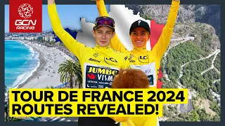 Gravel, Alpe D’Huez & A Final-Day Time Trial! | Tour De France 2024 Routes