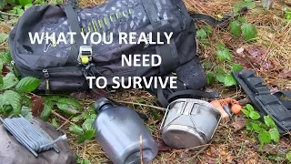 SURVIVAL - THE TRUE SURVIVALKIT (what you REALLY need to stay alive)