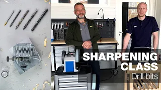 Drill bit sharpening | Part 6 | Tormek Live Sharpening Class