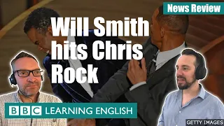 Will Smith hits Chris Rock: BBC News Review