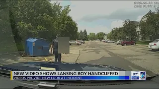 Lansing police video released of child being detained