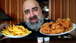 ОБЖОР!!! КРЫЛЬЯ KFC!!! ЛОМКА!!! | Жру.ру#202 | ASMR MukBang |  МУКБАНГ