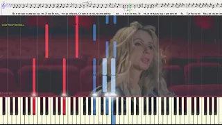 Лети - LOBODA (Ноты и Видеоурок для фортепиано) (piano cover)