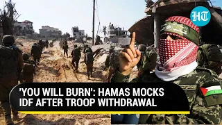 'IDF Forced To Withdraw': Hamas Mocks Israel Army, Fires Five Rockets From Khan Younis | Watch