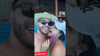 Murilo Huff curte folga com a namorada Gabriela Versiane