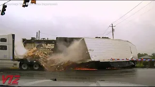 TRAIN vs TRUCK - A Message about Railroad Crossing Safety