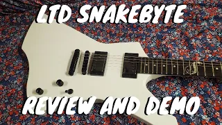 I Finally Got A James Hetfield Signature Guitar | LTD Snakebyte Review & Demo