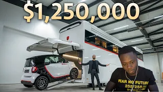 We Toured The Most FUTURISTIC Motorhome in the World! ( Reaction )