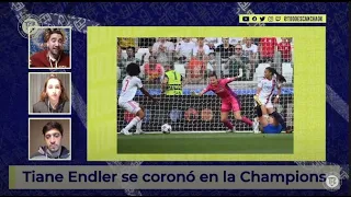 CHRISTIANE ENDLER SE CORONÓ EN LA CHAMPIONS LEAGUE