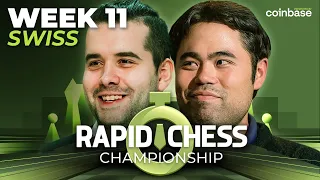 Rapid Chess Championship | Week 11 Swiss | Host Naroditsky