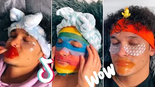 Skincare Routine Compilation😍| Noemi nikita and Joshua monis | Satisfying Skincare💦