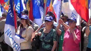 Массовый митинг против сговора Додона-Плахотнюка прошёл в Комрате