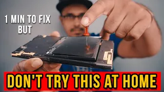 How I Repair Swollen Battery in a minute - DONT TRY AT HOME  2021