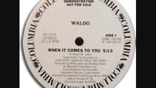 DISC SPOTLIGHT: "When It Comes To You” by Waldo (1982)