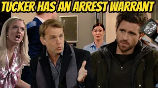 Shock ! Chance has an arrest warrant for Tucker for investigation Young And The Restless Spoilers