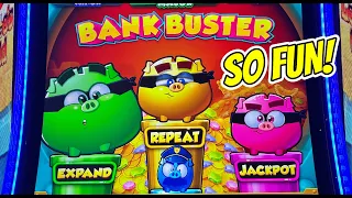 🚨🚨 NEW SLOT: TONS OF HIGH LIMIT PLAY ON BANK BUSTER SLOT!