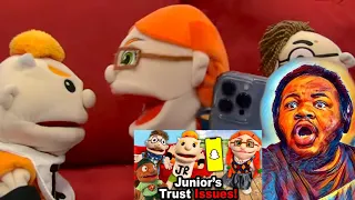 SML Movie: Junior's Trust Issues! (REACTION) #sml #bowserjunior #jeffy 😂📱