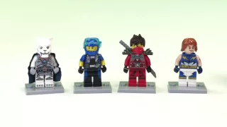 LEGO 5004077 Minifigure Cube Target 2015 - Lightning Lad, Kai, Fanger, Scuba Diver