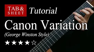 Canon Variation - Guitar Lesson + TAB