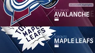 Colorado Avalanche vs Toronto Maple Leafs Jan 14, 2019 HIGHLIGHTS HD