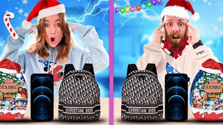 ТЕЛЕПАТИЯ РОЖДЕСТВЕНСКИЕ ПОДАРКИ ЧЕЛЛЕНДЖ ☃️ * часть * Twin Telepathy Christmas Present Challenge