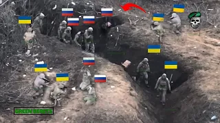 Horrible! Ukrainian army brutally killed 580 Russian wagner in close combat in Bakhmut trenches