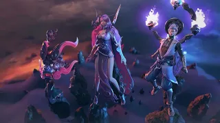 Dawning Fire, Kaiming Tulen & Wreathing Mist, Suanni Tel'annas CG | Arena of Valor - TiMi Studios