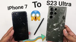 How i Restore Broken iPhone 7 to Samsung S23 ultra Destroyed restoration