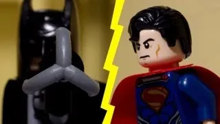 Lego Batman vs Lego Superman