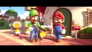 Super Mario Bros Movie Credits but edited with 'We are born to Play'