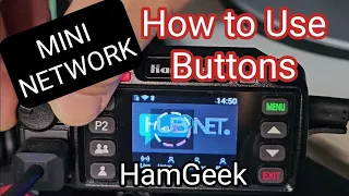 HamGeek Mini Network Radio - Button Controls