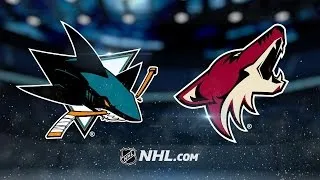 Burns, Karlsson lead Sharks to 4-1 win vs. Coyotes