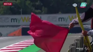 Авария на Гран-при Австрии MotoGP