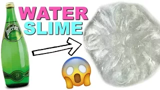 WATER SLIME DIY * CRYSTAL CLEAR