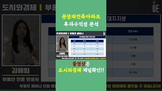 1기신도시 분당재건축아파트 용적률에 따라 사업수익성 달라진다