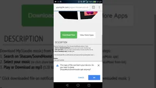 Shazam mp3 downloader for Android
